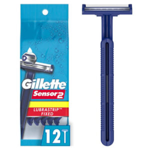Gillette Sensor2 Mens Disposable Razors - 12 Count