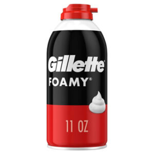 Gillette Foamy Classic Shave Foam for Men Original Scent - 11 Oz
