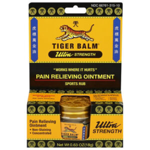 Tiger Balm Pain Relieving Ointment Ultra Strength Sports Rub - 0.63 Oz