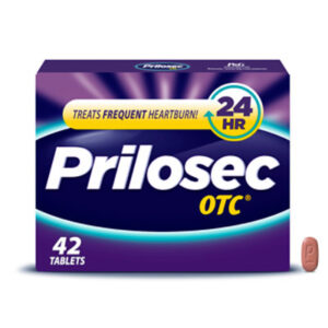 Prilosec OTC Heartburn Relief Omeprazole Acid Reducer Tablets - 42 Count