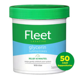 Fleet Glycerin Suppositories Adult - 50 Count
