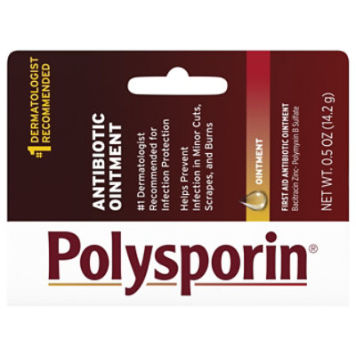 Polysporin Ointment First Aid Antibiotic - 0.5 Oz