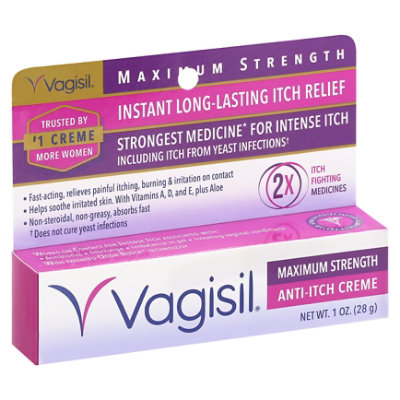 Vagisil Anti-Itch Creme Maximum Strength - 1 Oz