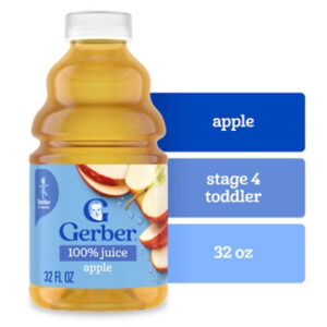 Gerber Apple Fruit Juice Bottle - 32 Fl. Oz.