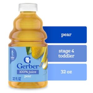 Gerber Pear Fruit Juice Bottle - 32 Fl. Oz.