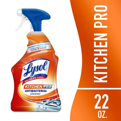 Lysol Kitchen Pro Antibacterial Cleaner - 22 Oz