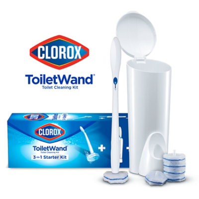 Clorox Toiletwand Starter Kit With Storage Caddy - Each
