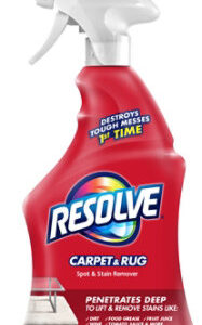 Resolve Carpet Cleaner Spray Spot And Stain Remover - 22 Oz