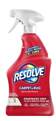 Resolve Carpet Cleaner Spray Spot And Stain Remover - 22 Oz