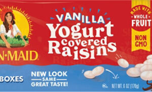 Sun-Maid Vanilla Yogurt Raisins 6 Count - 1 Oz Each