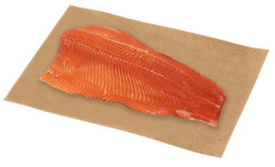 Fresh Farmed Atlantic Salmon Fillet Color Added - 1.5 lb