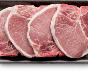 Thin Bone-In Pork Loin Chops - 1.5 Lb