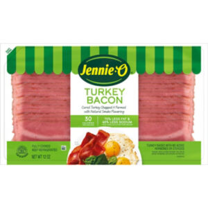 Jennie-O Resealable Turkey Bacon - 12 Oz