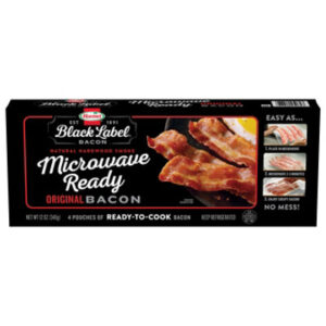 Hormel Black Label Microwave Ready Original Bacon - 12 Oz.