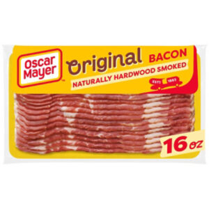 Oscar Mayer Naturally Hardwood Smoked Bacon - 16 Oz