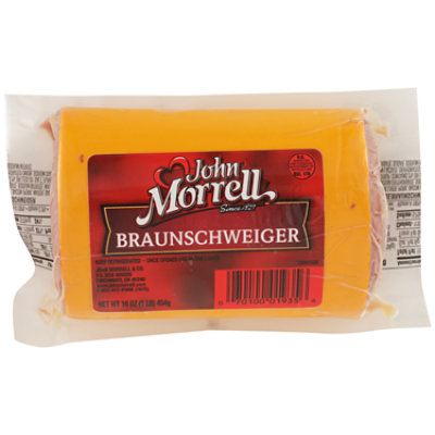 John Morrell Braunschweiger - 16 Oz