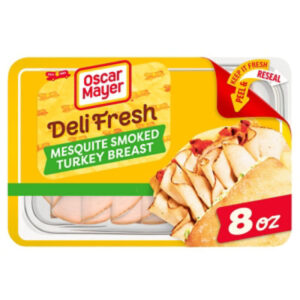 Oscar Mayer Deli Fresh Mesquite Smoked Sliced Turkey Breast Deli Lunch Meat - 8 Oz
