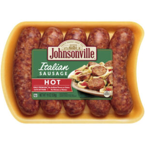 Johnsonville Italian Hot Sausage - 19 Oz