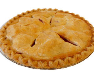 Bakery Pie Strawberry Rhubarb 9 Inch - Each