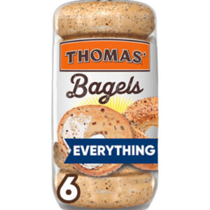 Thomas' Everything Bagels 6 Count - 20 Oz