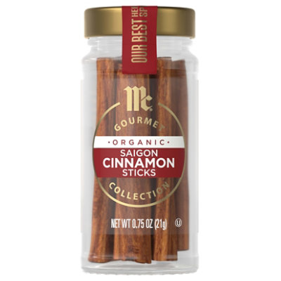 McCormick Gourmet Organic Saigon Cinnamon Sticks - 0.75 Oz