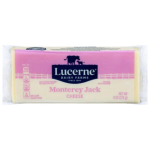 Lucerne Cheese Monterey Jack - 8 Oz