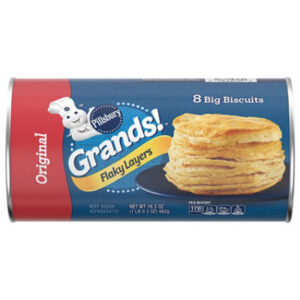 Pillsbury Grands! Biscuits Flaky Layers Original 8 Count - 16.3 Oz