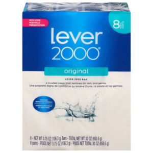 Lever 2000 Bar Soap Clean Rinsing Perfectly Fresh Original - 8-4 Oz