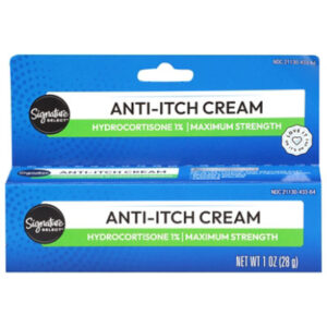 Signature Select/Care Anti Itch Cream Hydrocortisone 1% Maximum Strength - 1 Oz