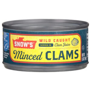 Snows Bumble Bee Clams Minced in Clam Juice - 6.5 Oz