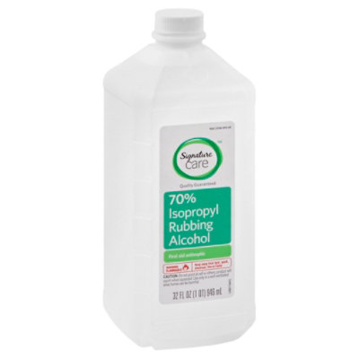 Signature Select/Care 70% Isopropyl Alcohol - 32 Fl. Oz.