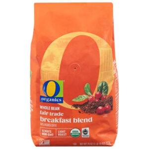O Organics Coffee Breakfast Blend Whole Bean - 26 OZ