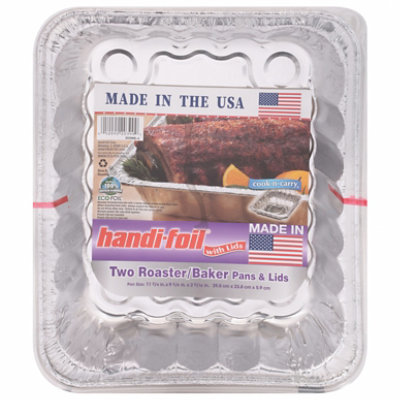 Handi-foil Pans & Lids Baker - 2 Count