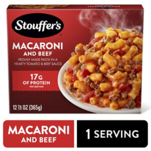 Stouffer's Macaroni And Beef Frozen Meal - 12.87 Oz
