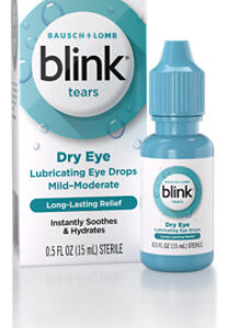 Blink Tears Eye Drops Lubricating Mid-Moderate Dry Eye - 0.5 Fl. Oz.