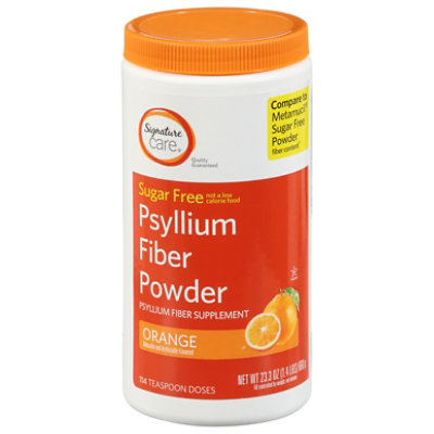 Signature Select/Care Fiber Supplement Psyllium Seed Husk Fiber 114 Teaspoon Serving - 23.3 Oz