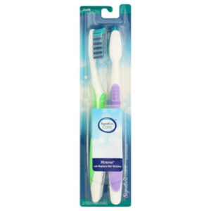 Signature Select/Care Toothbrush Xtreme With Replace Me Bristles Soft - 2 Count