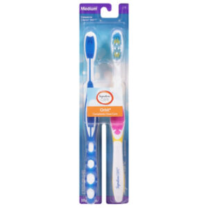 Signature Select/Care Toothbrush Orbit Completely Clean Care Medium - 2 Count