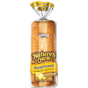 Natures Own Butterbread Sliced White Bread - 20 Oz