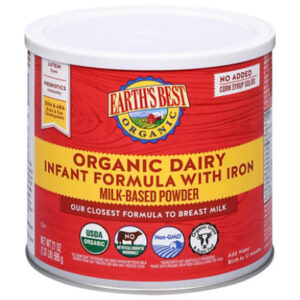 Earths Best Organic Infant Formula With Iron DHA & ARA Powder - 21 Oz