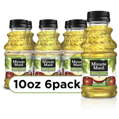 Minute Maid 100% Juice Apple - 6-10 Fl. Oz.