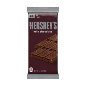 HERSHEY'S Milk Chocolate Xl Candy Bar 16 Count - 4.4 Oz