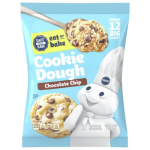 Pillsbury Ready To Bake! Cookies Big Deluxe Chocolate Chip With Hersheys Kisses 12 Count - 16 Oz