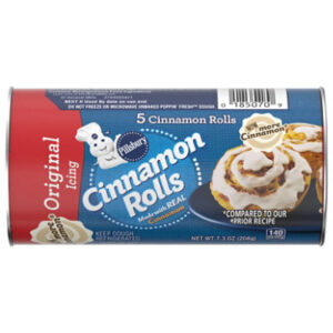 Pillsbury Cinnamon Rolls With Icing 5 Count - 7.3 Oz