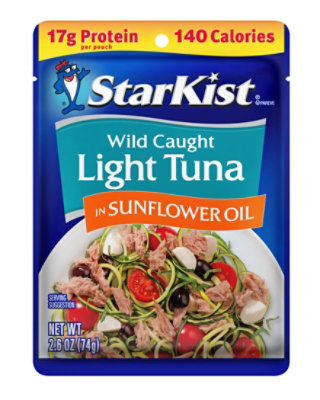 StarKist Tuna Chunk Light in Sunflower Oil - 2.6 Oz