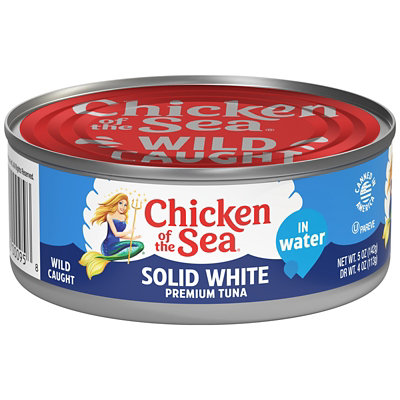 Chicken of the Sea Solid White Premium Albacore Tuna in Water - 5 Oz