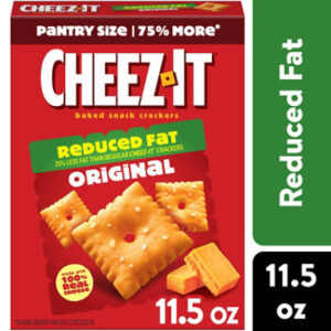 Cheez-It Baked Snack Cheese Crackers Reduced Fat Original Made with 100% Real Cheese - 11.5 Oz