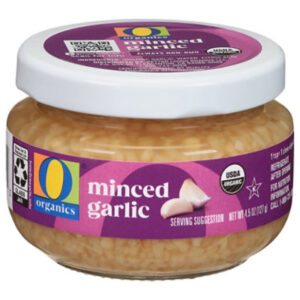 O Organics Garlic Minced - 4.25 Oz