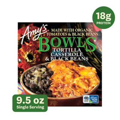 Amy's Tortilla Casserole & Black Beans Bowl - 9.5 Oz