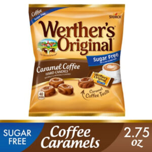 Werthers Original Candy Hard Sugar Free Caramel Coffee - 2.75 Oz